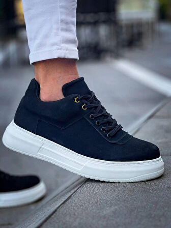 KB-X20 Kuback Siyah Süet  Günlük Erkek Ayakkabı