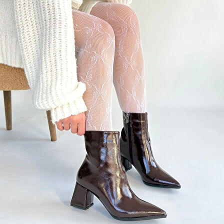 Mosy  Rugan Topuklu Bot