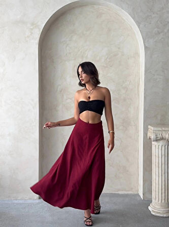 Uzun astarlı etek s255043