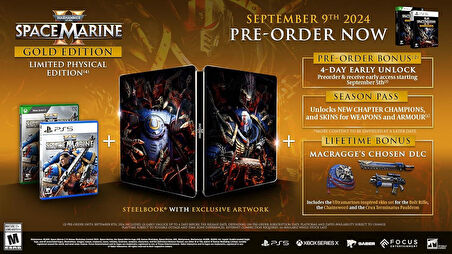 Warhammer 40.000: Space Marine II Gold Edition PS5 Oyun