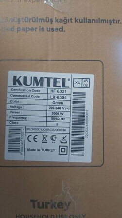 Kumtel LX-6334 Mint Yeşili