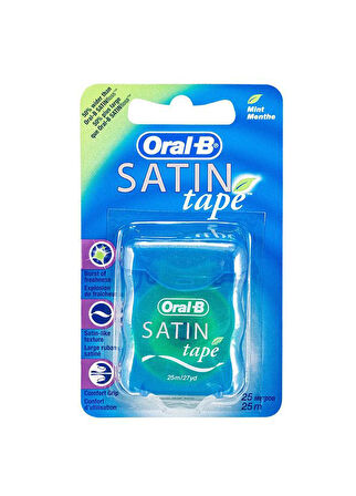 Oral-B Satin Tape Nane Aromalı Diş İpi 25 M