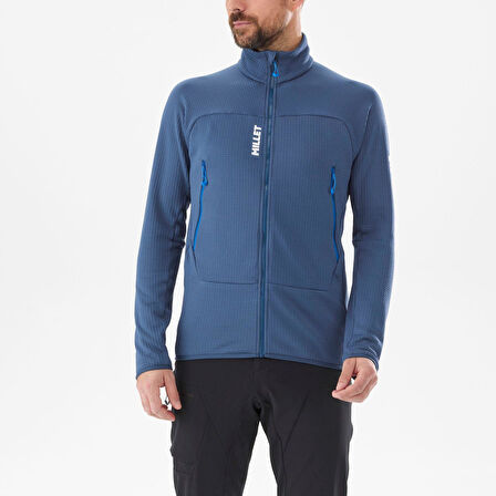 Millet FUSION GRID H Erkek  Polar Ceket Tam Fermuarlı  MIV9465 MIV.N0395