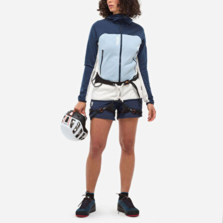 Millet FUSION GRID H Kadın  Kapşonlu Polar Ceket Tam Fermuar  MIV9032 N9954