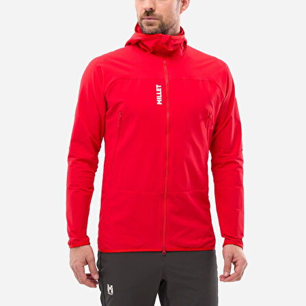 Millet FUSION xcs H Erkek Kapşonlu Polar Ceket Tam Fermuarlı  MIV9394 0335