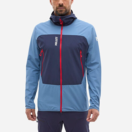 Millet FUSION xcs H Erkek Kapşonlu Polar Ceket Tam Fermuarlı  MIV9394 MILLET.N9302