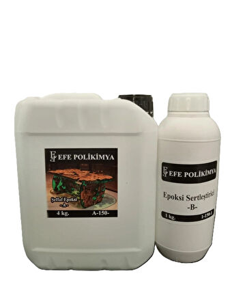Şeffaf Epoksi Döküm Tipi A-150-5Kg