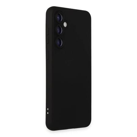 Samsung Galaxy S23 FE Kılıf Nano içi Kadife Silikon - Siyah