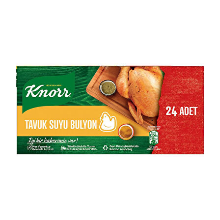 Knorr Bulyon Et ve Tavuk Suyu 24 lü 240 gr 4 lü Karma Paket