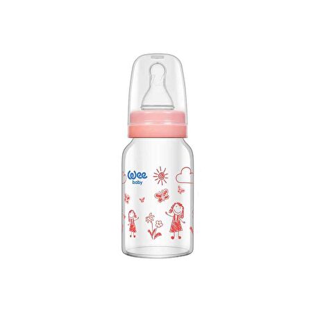 Wee Baby 770 Isıya Dayanıklı Cam Biberon 120 ml