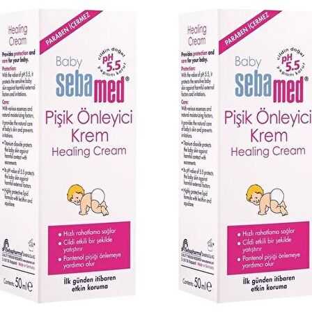 Sebamed Bebek Pişik Önleyici Krem 50 ml 2 Adet