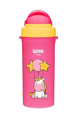 Wee Baby 896 Pipetli Bardak Pembe 300ml