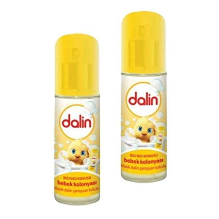 Dalin Sprey Bebek Kolonyası Bıcı Bıcı Kokulu 150 ml-2 Adet