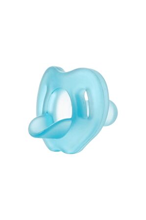 Wee Baby Simetrik Uçlu Full Silikon Emzik No:1 0-6 Ay 561 - MAVİ