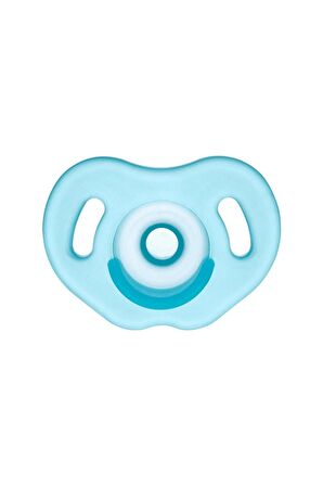 Wee Baby Simetrik Uçlu Full Silikon Emzik No:1 0-6 Ay 561 - MAVİ