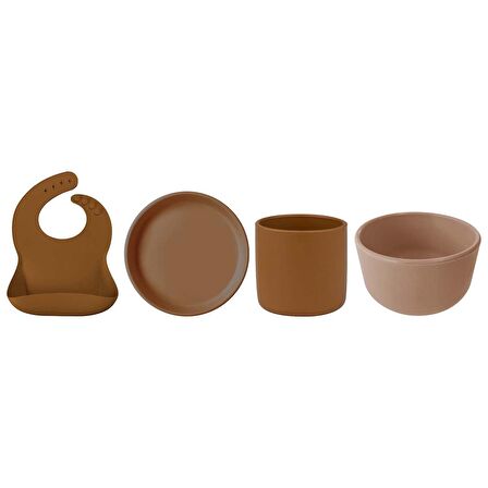 Oioi Basic Silikon Beslenme Seti 4 Parça