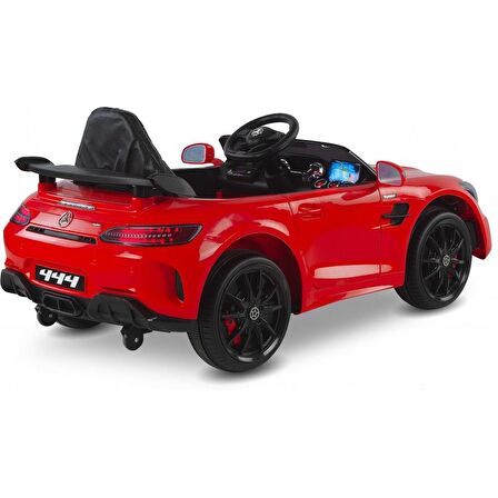 Babyhope 444 GTR Sport Akülü Araba - Kırmızı