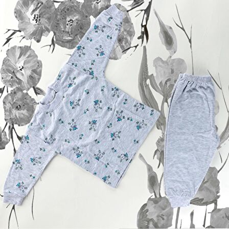 Sebi Bebe Tavşan Desenli Pijama Takımı 2239