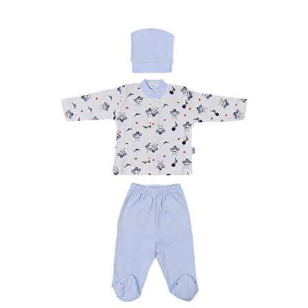 Sebi Bebe Arı Baskılı Pijama Takımı 2238