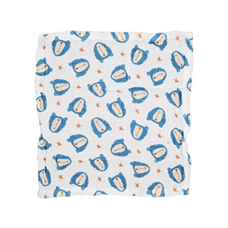 Beberotti 4'lü Müslin Bebek Ağız Bezi 25x25 Cm 102