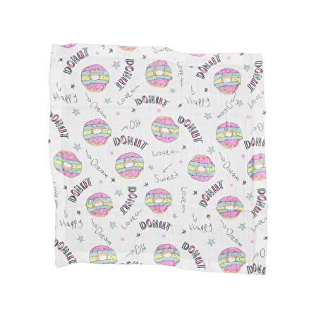 Beberotti 4'lü Müslin Bebek Ağız Bezi 25x25 Cm 102