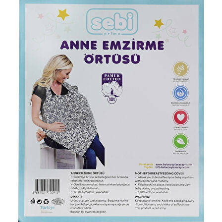 Sebi Bebe Anne Emzirme Örtüsü 95x95 Cm 720945