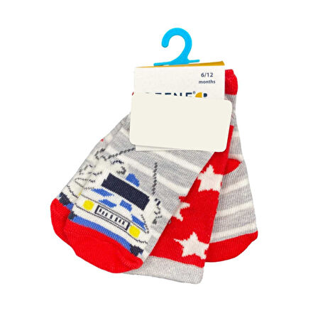 Defne Baby 3'Lü Bebek Çorabı E018-22