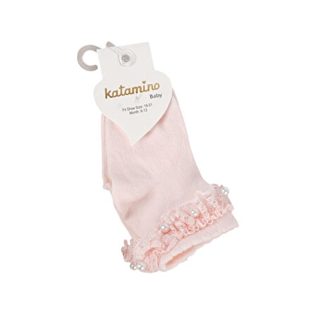 Katamino Teri Aks Bebek Çorabı 46206