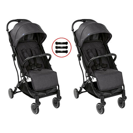 Chicco Trolley Me İkiz Bebek Arabası
