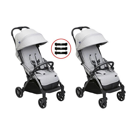 Chicco Goody XPlus İkiz Bebek Arabası