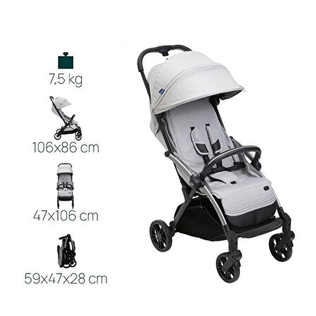 Chicco Goody XPlus İkiz Bebek Arabası