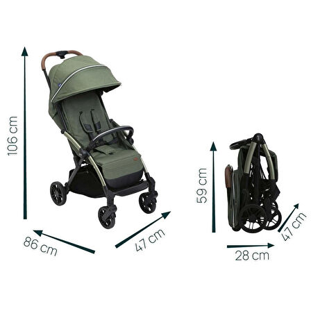 Chicco Goody XPlus İkiz Bebek Arabası
