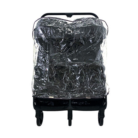 Ezh İkiz Bebek Arabası Yağmurluğu