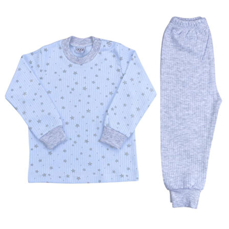Sebi Bebe Yıldızlı Pijama Takım 9192