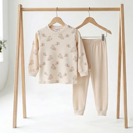 Sebi Bebe Kelebekli Pijama Takımı 9326