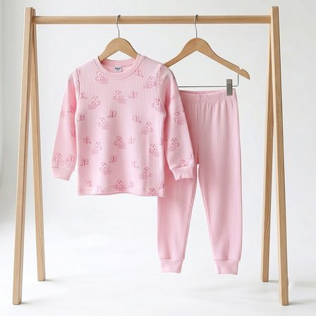 Sebi Bebe Kelebekli Pijama Takımı 9326