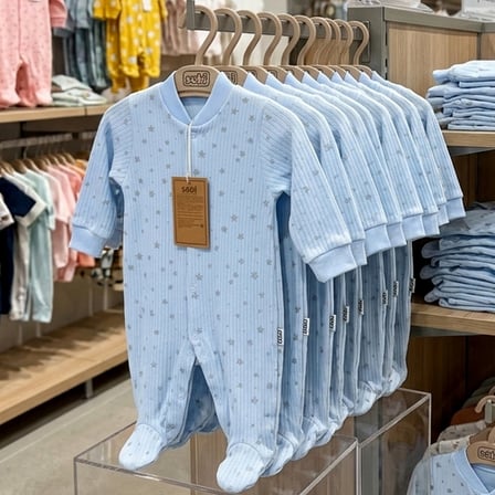 Sebi Bebe Yıldızlı Patikli Tulum 1131