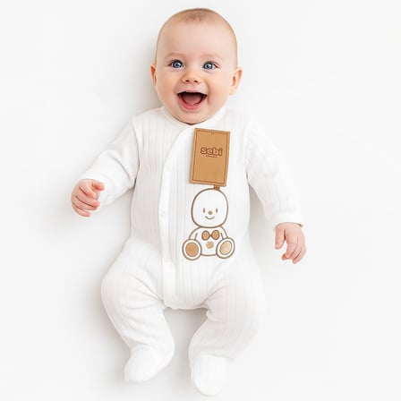 Sebi Bebe Tavşanlı Kruvaze Tulum 1145