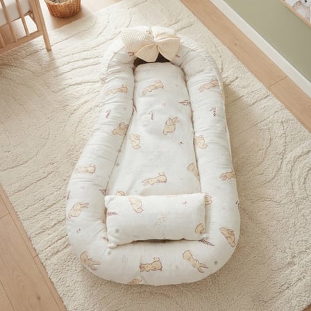 Sebi Bebe Oyuncaklı Anne & Baba Yanı Yatağı 72093