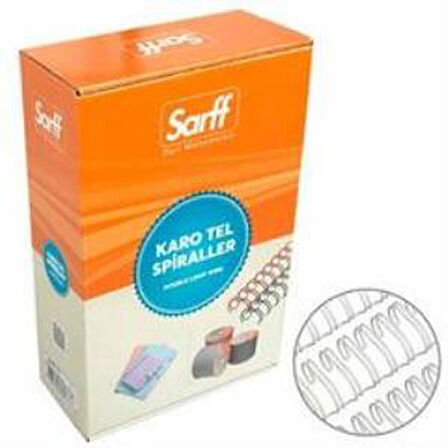 Sarff Spiral Tel (Jbı Karotel) 25-45 SY 5/16 Beyaz (100 LÜ)  15315064