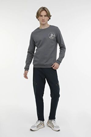 LUMBERJACK NATURELY CG700 3PR 0 YAKA SARDONLU SWEAT