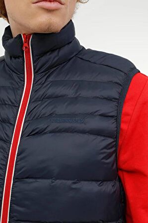 LUMBERJACK BRT VEST DIKISLI ALT LASTIK BUZME DETAYLI YELEK