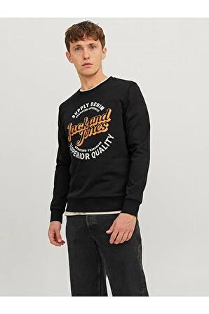 JACK&JONES 12236177  0 YAKA 2 IPLIK SARDONLU SWEAT