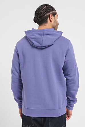 JACK&JONES 12248898 BASKILI KAPUSONLU SARDONLU SWEATSHIRT