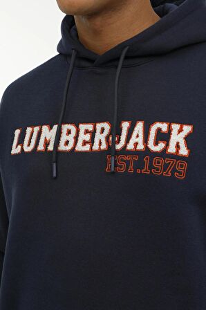 LUMBERJACK ML UNEG 17TY-504 3 PR KAPUSONLU SARDONLU SWEATSHIRT