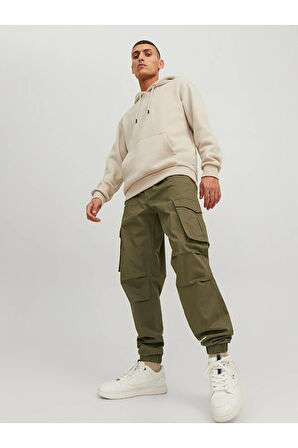 JACK&JONES 12242264 JJNOAH CUFFED KARGO CEP DAR PACA LACTIKLI PANTOLON