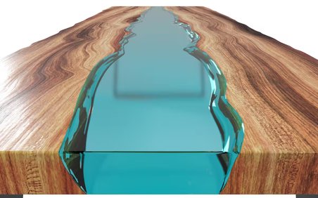 15 Kg Wood Epoxy Quatro MAXİ/ Kalın Döküm Şeffaf Epoksi Reçine Sehpa, Masa Için (YENİ)