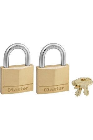 Masterlock Masif Pirinç 40 Mm İkiz Asma Kilit