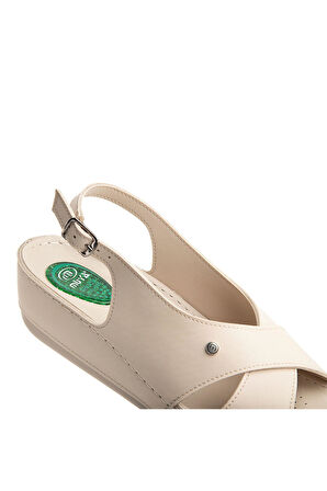 Muya İngane Anatomik Taban Jel Destekli Topuk Dikeni Kadın Sandalet