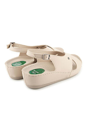 Muya İngane Anatomik Taban Jel Destekli Topuk Dikeni Kadın Sandalet